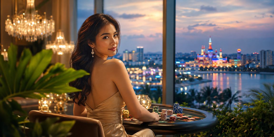Suasana pertaruhan kasino Malaysia dengan nuansa tempatan yang meriah