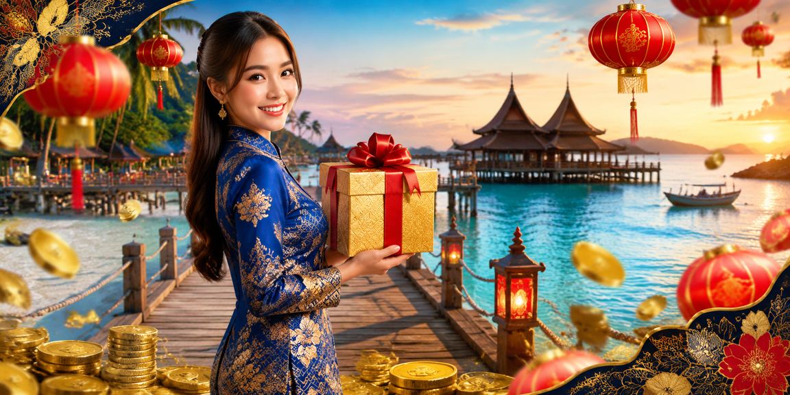 Bonus rebat Terengganu dengan pakaian tradisional baju kurung berseri